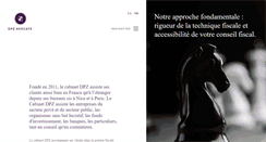 Desktop Screenshot of dpz-avocats.com